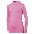 Rose - Front - Rhino - T-shirt base layer thermique à manches longues - Garçon