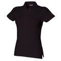 Noir - Front - Skinni Fit - Polo - Femme