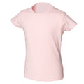 Rose bébé - Front - Skinni Minni - T-shirt extensible - Fille