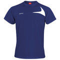 Bleu marine-Blanc - Front - Spiro - T-shirt sport à manches courtes - Homme