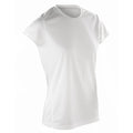 Blanc - Back - Spiro - T-shirt sport à manches courtes - Femme