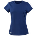 Bleu marine - Front - Spiro - T-shirt sport à manches courtes - Femme