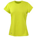 Vert citron - Front - Spiro - T-shirt sport à manches courtes - Femme