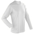 Blanc - Back - Spiro - T-shirt sport - Femmes