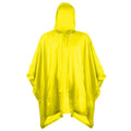 Jaune - Front - Splashmacs - Poncho de pluie en plastique - Homme