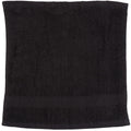 Noir - Front - Towel City - Lave-main 100% coton (30 x 30cm)