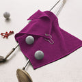 Fuchsia - Back - Towel City - Serviette de golf 100% coton