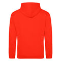 Orange rougeâtre - Back - Awdis - Sweat à capuche COLLEGE - Adulte