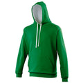 Vert- Blanc arctique - Back - Awdis - Sweatshirt VARSITY - Homme