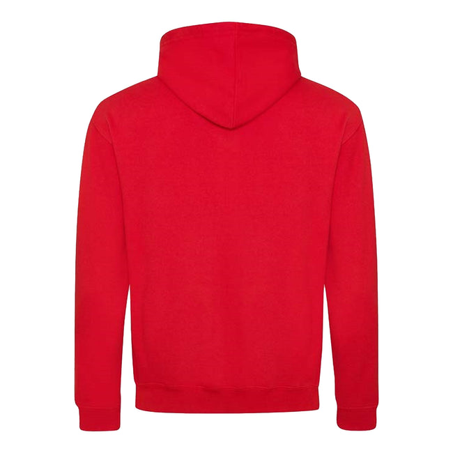 Rouge - blanc arctique - Back - Awdis - Sweatshirt VARSITY - Homme