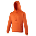 Orange électrique - Front - Awdis - Sweatshirt à capuche - Adulte unisexe