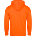 Orange électrique - Back - Awdis - Sweatshirt à capuche - Adulte unisexe