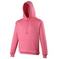 Rose électrique - Front - Awdis - Sweatshirt à capuche - Adulte unisexe