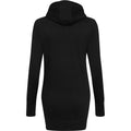 Noir - Back - Awdis - Sweatshirt long à capuche - Femme
