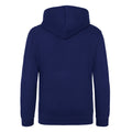 Bleu marine Oxford - Back - Awdis - Sweatshirt à capuche - Enfant
