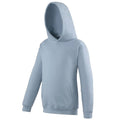 Bleu ciel - Front - Awdis - Sweatshirt à capuche - Enfant