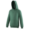 Vert - Front - Awdis - Sweatshirt à capuche - Enfant