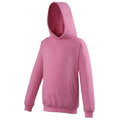 Rose clair - Front - Awdis - Sweatshirt à capuche - Enfant