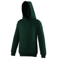Vert forêt - Front - Awdis - Sweatshirt à capuche - Enfant