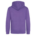 Violet - Back - Awdis - Sweatshirt à capuche - Enfant