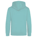 Turquoise - Back - Awdis - Sweatshirt à capuche - Enfant