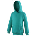 Vert clair - Front - Awdis - Sweatshirt à capuche - Enfant