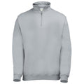 Gris - Front - Awdis - Sweatshirt à fermeture zippée - Homme