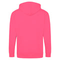Rose - Back - Awdis - Sweatshirt à capuche et fermeture zippée - Homme