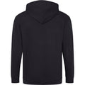 Noir - Side - Awdis - Sweatshirt à capuche et fermeture zippée - Homme