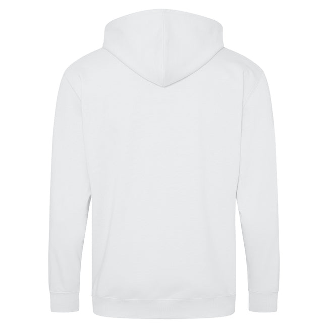 Blanc arctique - Back - Awdis - Sweatshirt à capuche et fermeture zippée - Homme