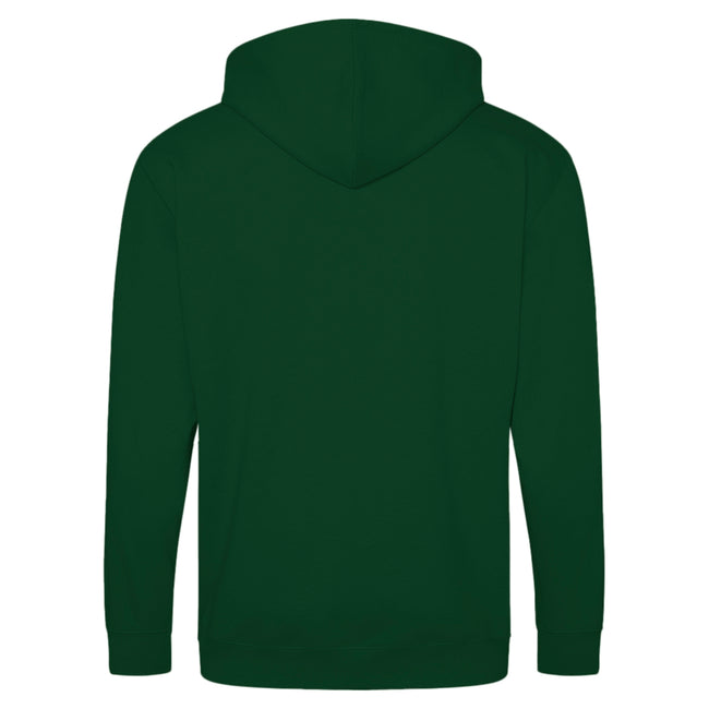 Vert forêt - Back - Awdis - Sweatshirt à capuche et fermeture zippée - Homme