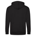 Noir profond - Back - Awdis - Sweatshirt à capuche et fermeture zippée - Homme