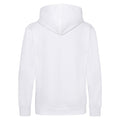 Blanc arctique - Back - Awdis - Sweatshirt à capuche et fermeture zippée - Enfant unisexe
