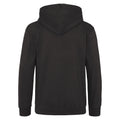 Noir - Back - Awdis - Sweatshirt à capuche et fermeture zippée - Enfant unisexe