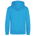 Bleu Hawaiien - Back - Awdis - Sweatshirt à capuche et fermeture zippée - Enfant unisexe