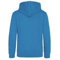 Bleu saphir - Back - Awdis - Sweatshirt à capuche et fermeture zippée - Enfant unisexe