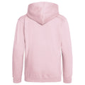 Rose pâle - Back - Awdis - Sweatshirt à capuche et fermeture zippée - Enfant unisexe