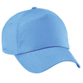 Bleu ciel - Front - Beechfield - Casquette de Baseball 100% coton - Adulte unisexe