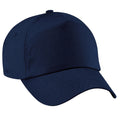 Bleu marine - Front - Beechfield - Casquette de Baseball 100% coton - Adulte unisexe