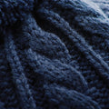 Bleu marine - Back - Beechfield - Bonnet épais tricoté - Femme