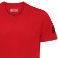 Rouge - Back - Lotto Football - T-shirt sport à manches courtes et col en V - Homme