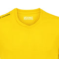 Jaune - Back - Lotto Football - T-shirt sport à manches courtes et col en V - Homme