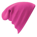 Rose pastel - Side - Beechfield - Bonnet tricoté - Unisexe