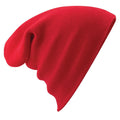Rouge - Back - Beechfield - Bonnet tricoté - Unisexe