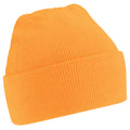 Orange fluo - Front - Beechfield - Bonnet tricoté - Unisexe