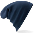 Bleu marine foncé - Back - Beechfield - Bonnet tricoté - Unisexe