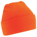 Orange - Back - Beechfield - Bonnet tricoté - Unisexe