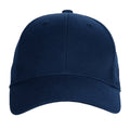 Bleu marine - Back - Beechfield - Casquette de Baseball 100% coton épais - Adulte unisexe