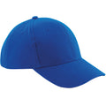 Bleu roi vif - Front - Beechfield - Casquette de Baseball 100% coton épais - Adulte unisexe