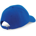 Bleu roi vif - Side - Beechfield - Casquette de Baseball 100% coton épais - Adulte unisexe